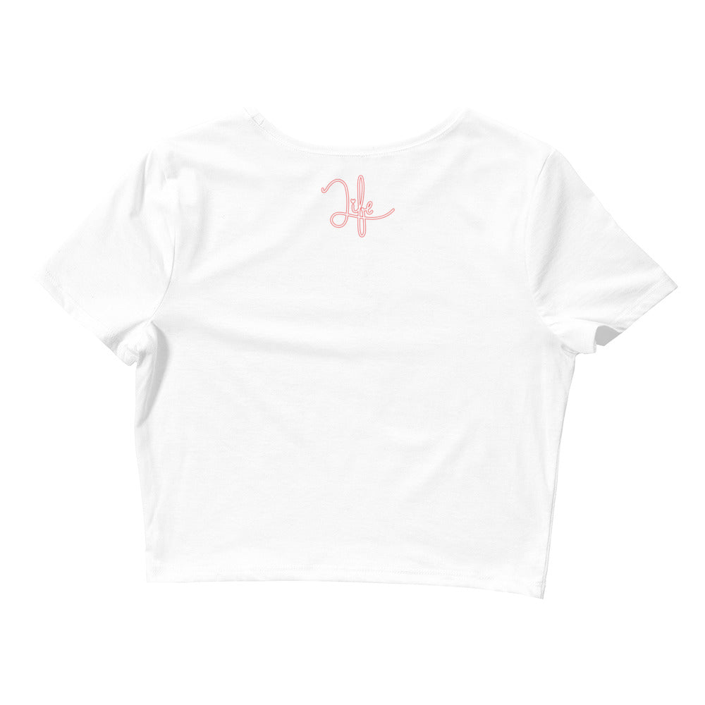 I AM LIFE - Ladies Crop Tee